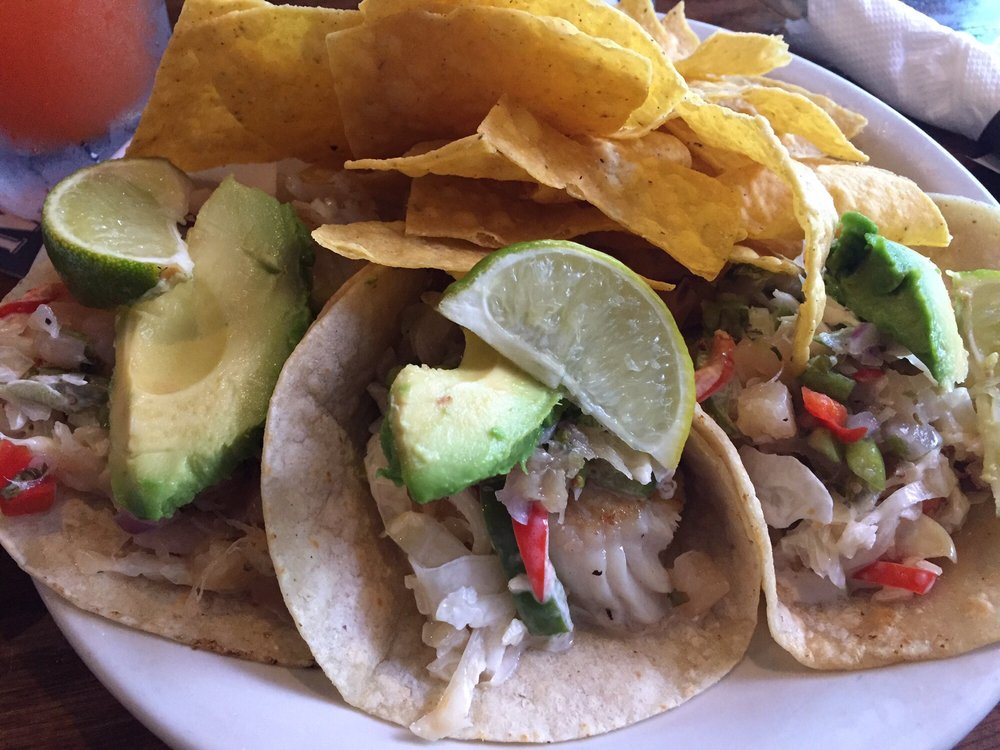 Order Fish Tacos food online from Olde Towne Tavern store, Columbus on bringmethat.com