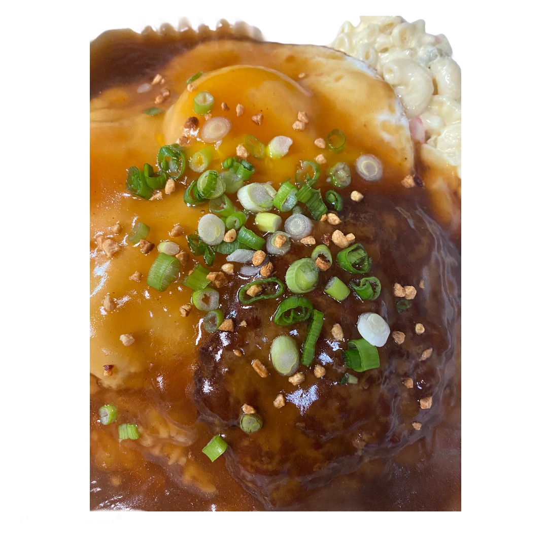 Order Loco Moco Rice Plate food online from Allstar Cafe store, San Francisco on bringmethat.com