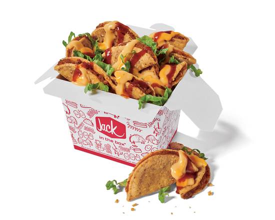 Order Loaded Tiny Tacos food online from Jack in the Box store, Charlotte on bringmethat.com