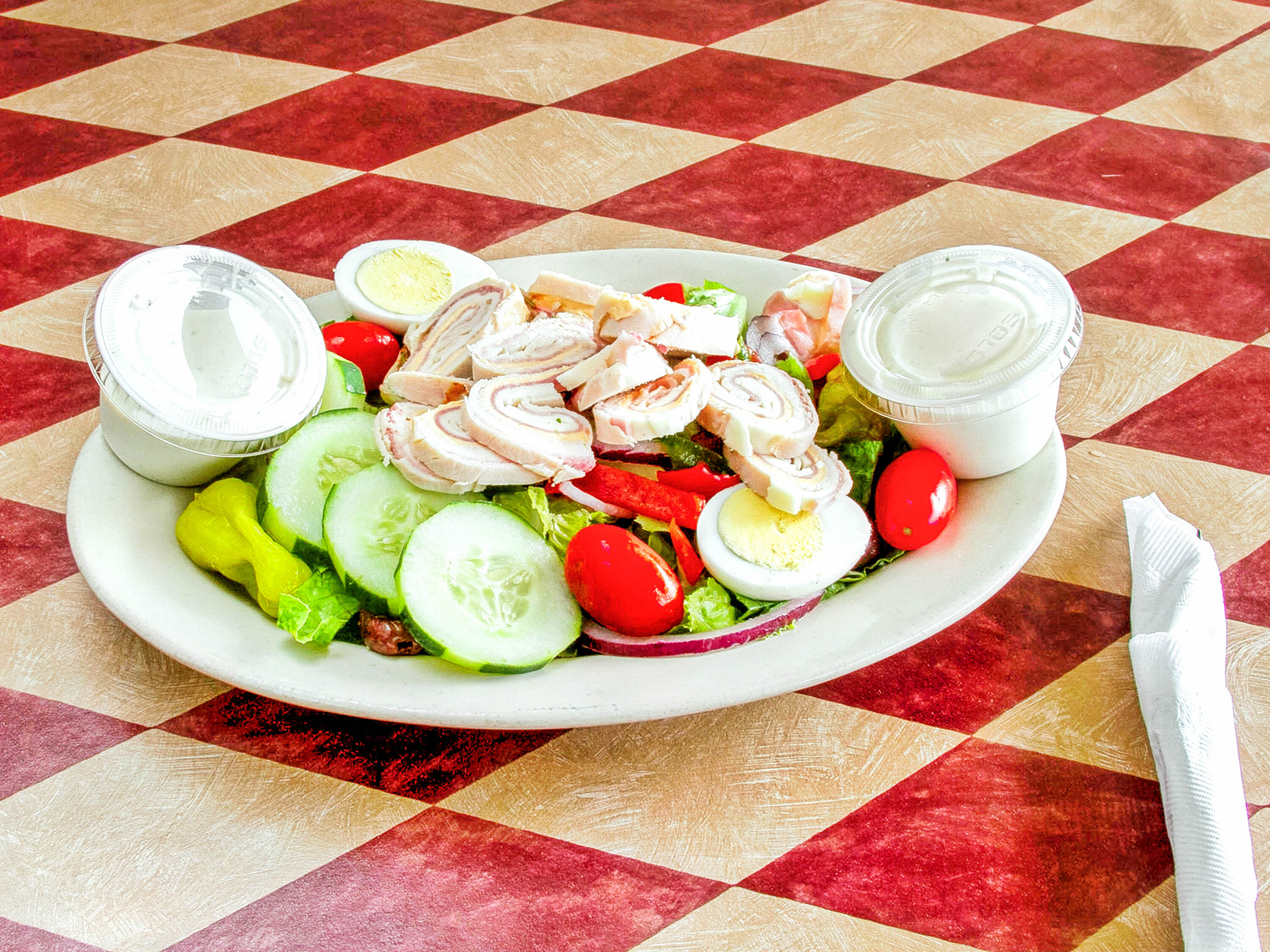Order Chef Salad food online from Crepizza store, Charleston on bringmethat.com