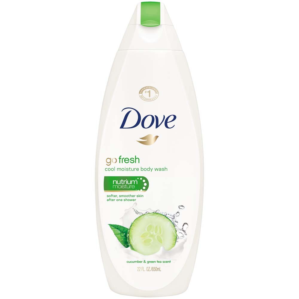 Order Dove Refreshing Body Wash, Cucumber & Green Tea Scent - 22 oz food online from Rite Aid store, MILLER PLACE on bringmethat.com