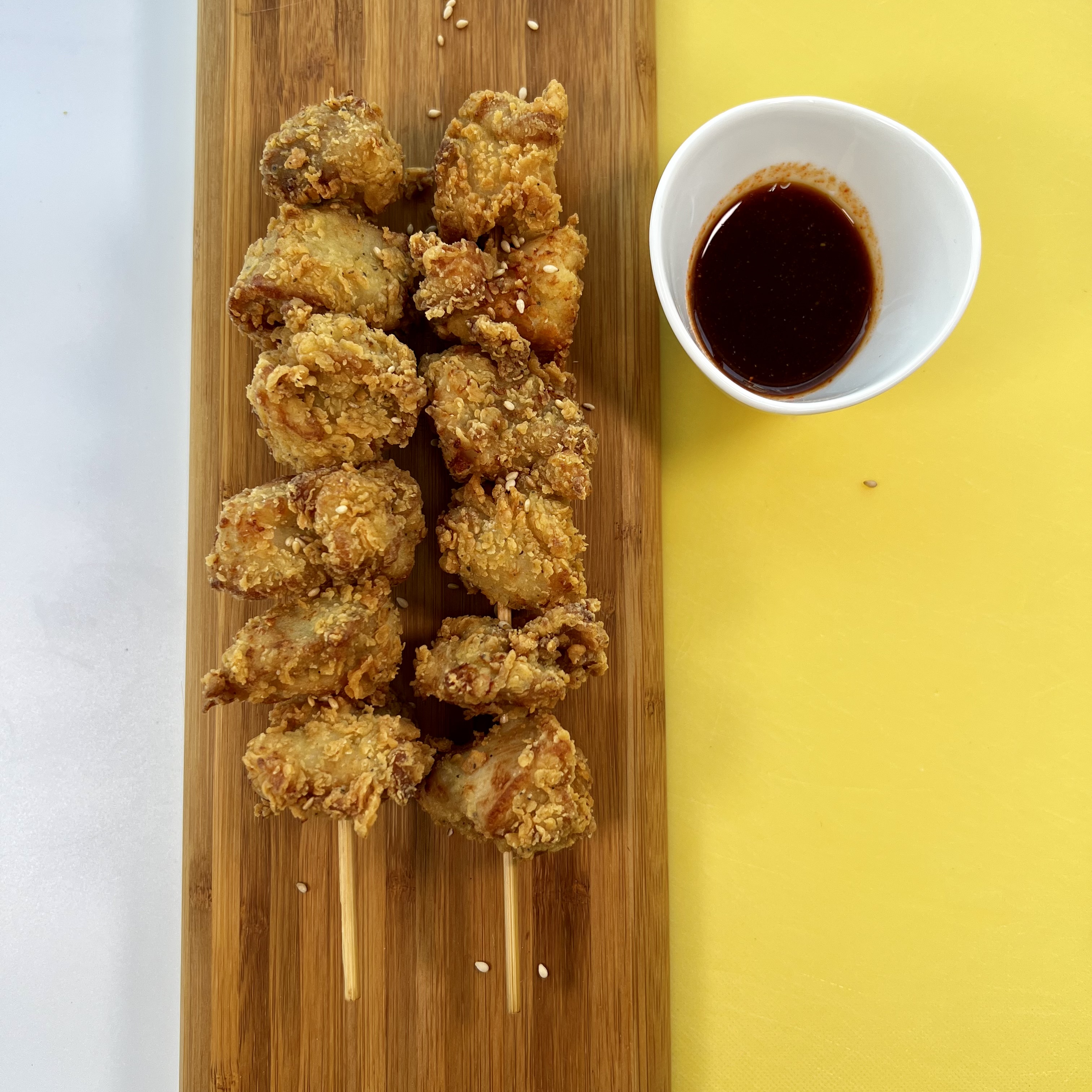 Order CHICKEN-ON-A-STICK (6PCS) food online from Unicorndog store, Irving on bringmethat.com