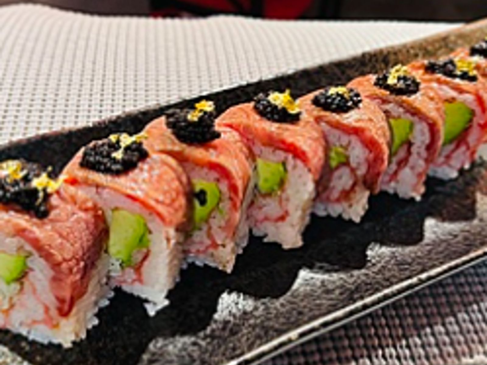 Order Signature A5 Wagyu Special Roll food online from Crazy Stone store, Marlborough on bringmethat.com