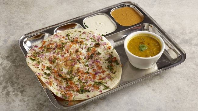 Order Onion Uthappam food online from Copper Pot store, Redondo Beach on bringmethat.com