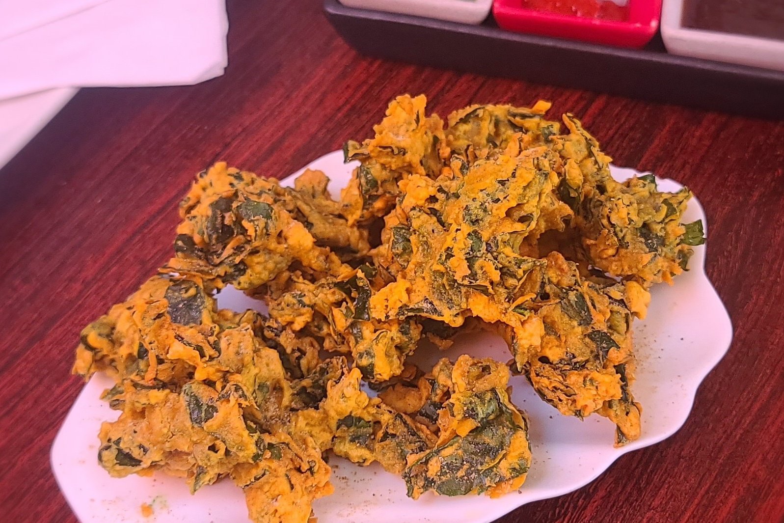 Order Palak Pakora food online from Mission Curry House store, San Francisco on bringmethat.com