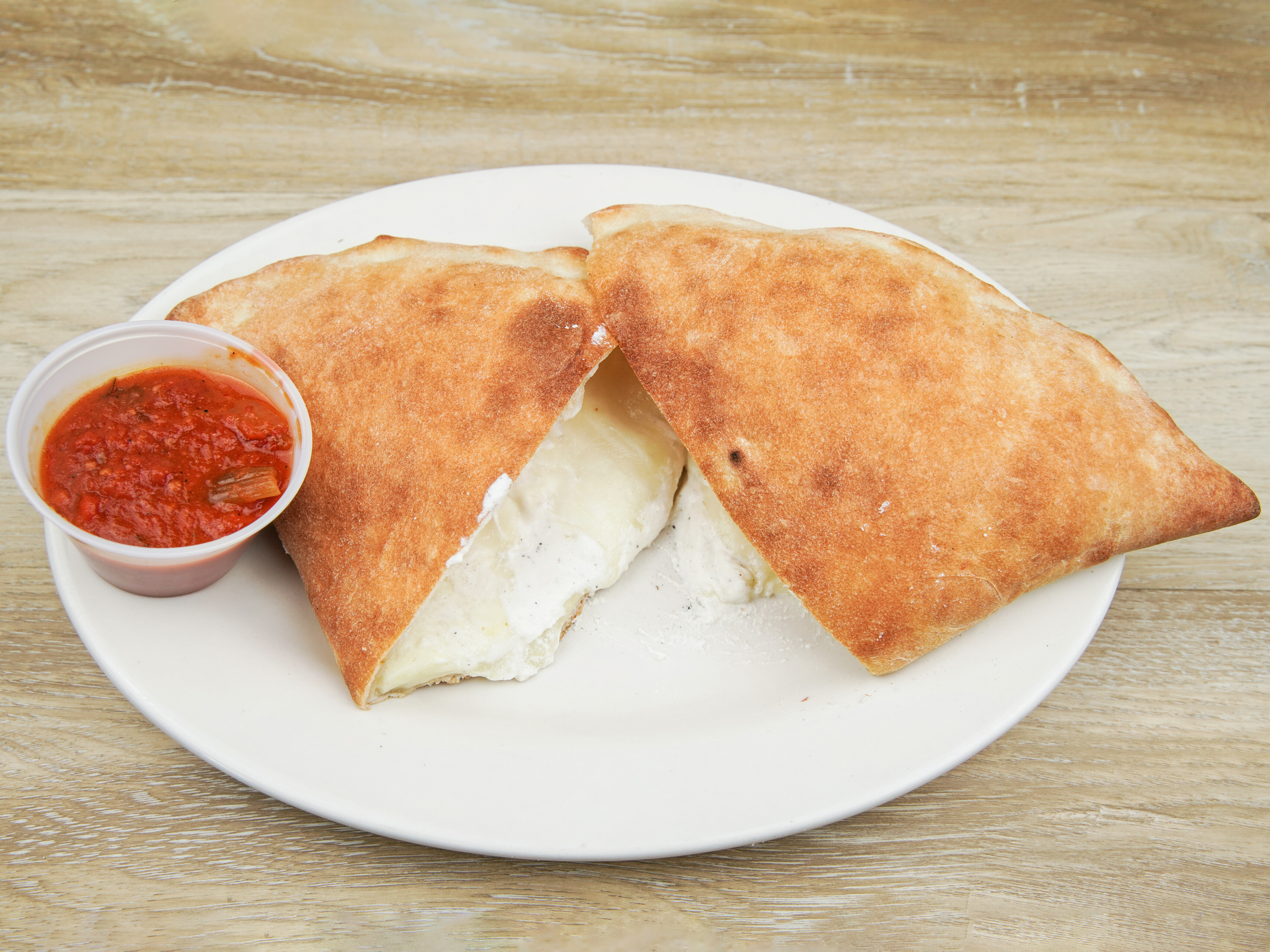 Order Cheese Calzone food online from Bronx Pie Pizza store, Poughkeepsie on bringmethat.com