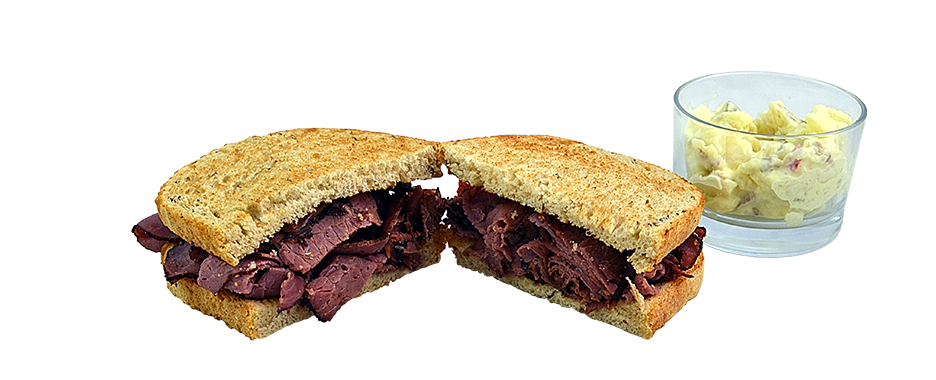 Order Pastrami on NY Rye food online from Larry's Giant Subs - Monument store, Jacksonville on bringmethat.com