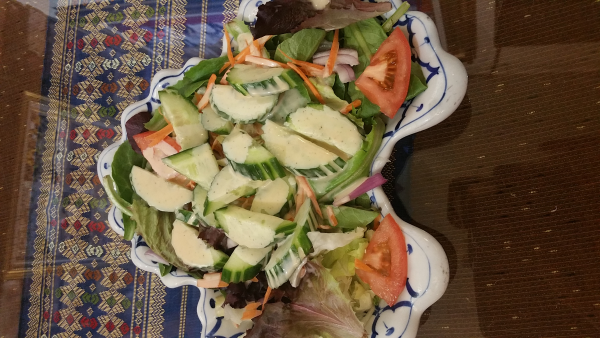 Order 17. Thai Green Salad food online from Thai House Restaurant store, Danville on bringmethat.com