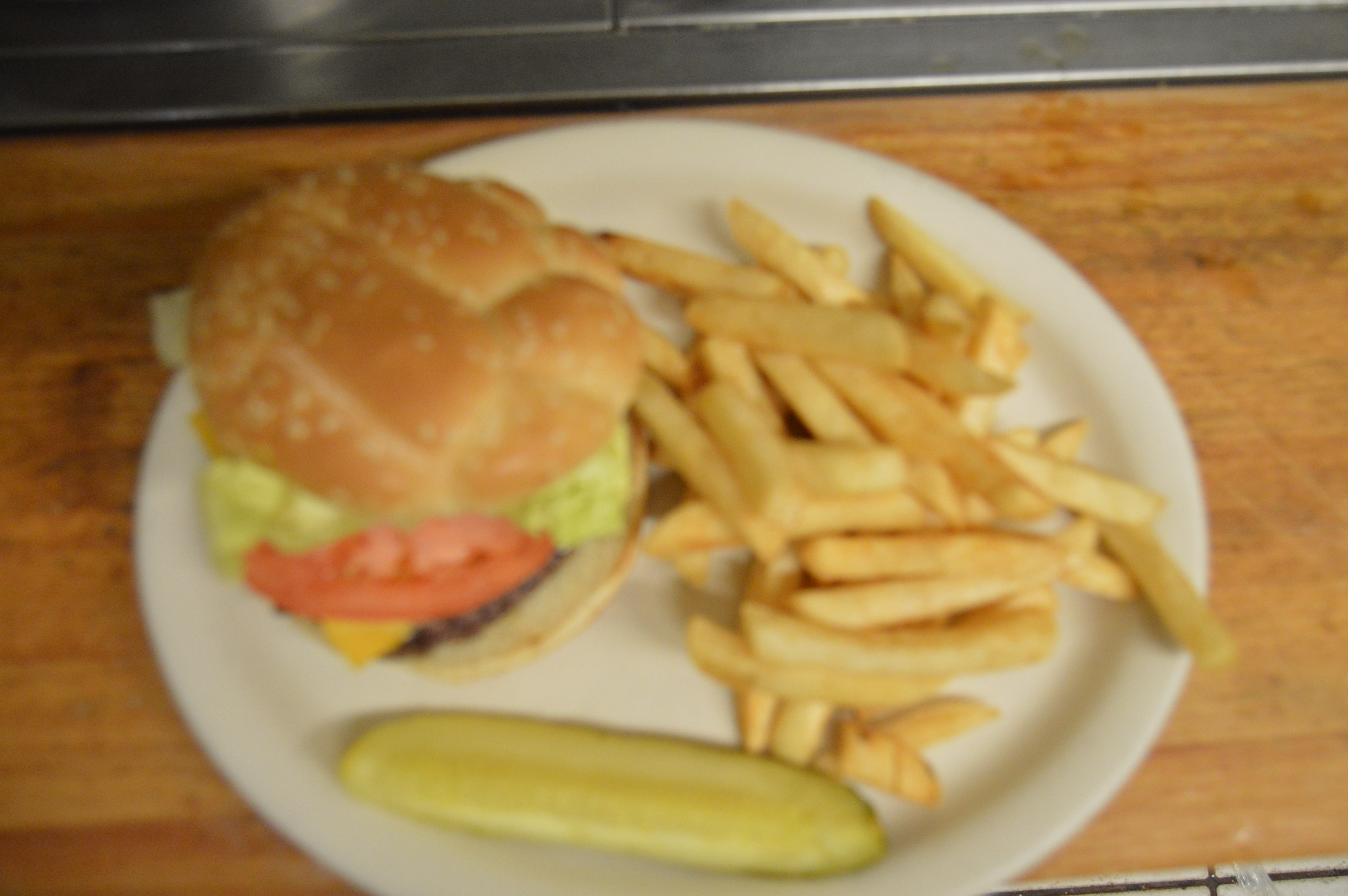 Order Steak Burger with Mushrooms food online from Angelas family restaurant store, Cleveland on bringmethat.com