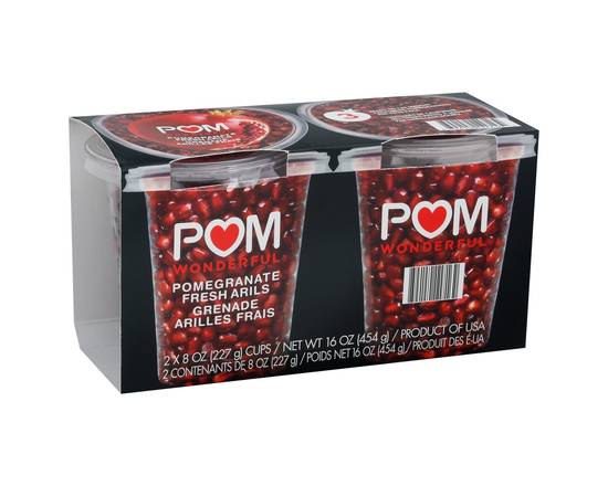 Order Pom Wonderful · Pomegranate Fresh Arils Cups (2 x 8 oz) food online from Jewel-Osco store, Glenview on bringmethat.com