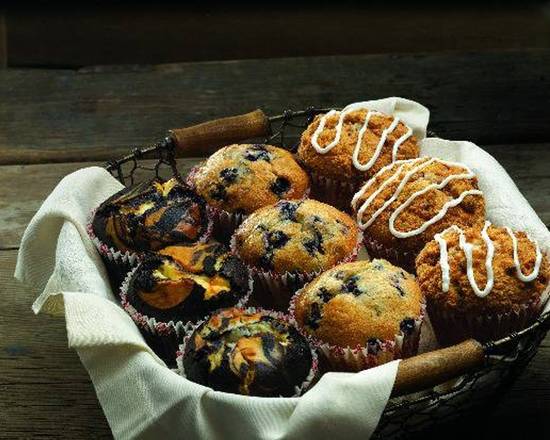 Order 12 Pack Muffins food online from Big Apple Bagels store, Grand Rapids on bringmethat.com