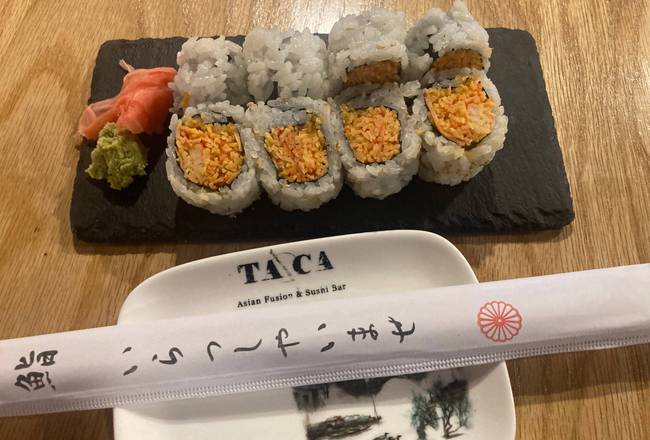 Order Spicy Crab Roll food online from Ta Ca Sushi & Japanese Fusion store, Savannah on bringmethat.com