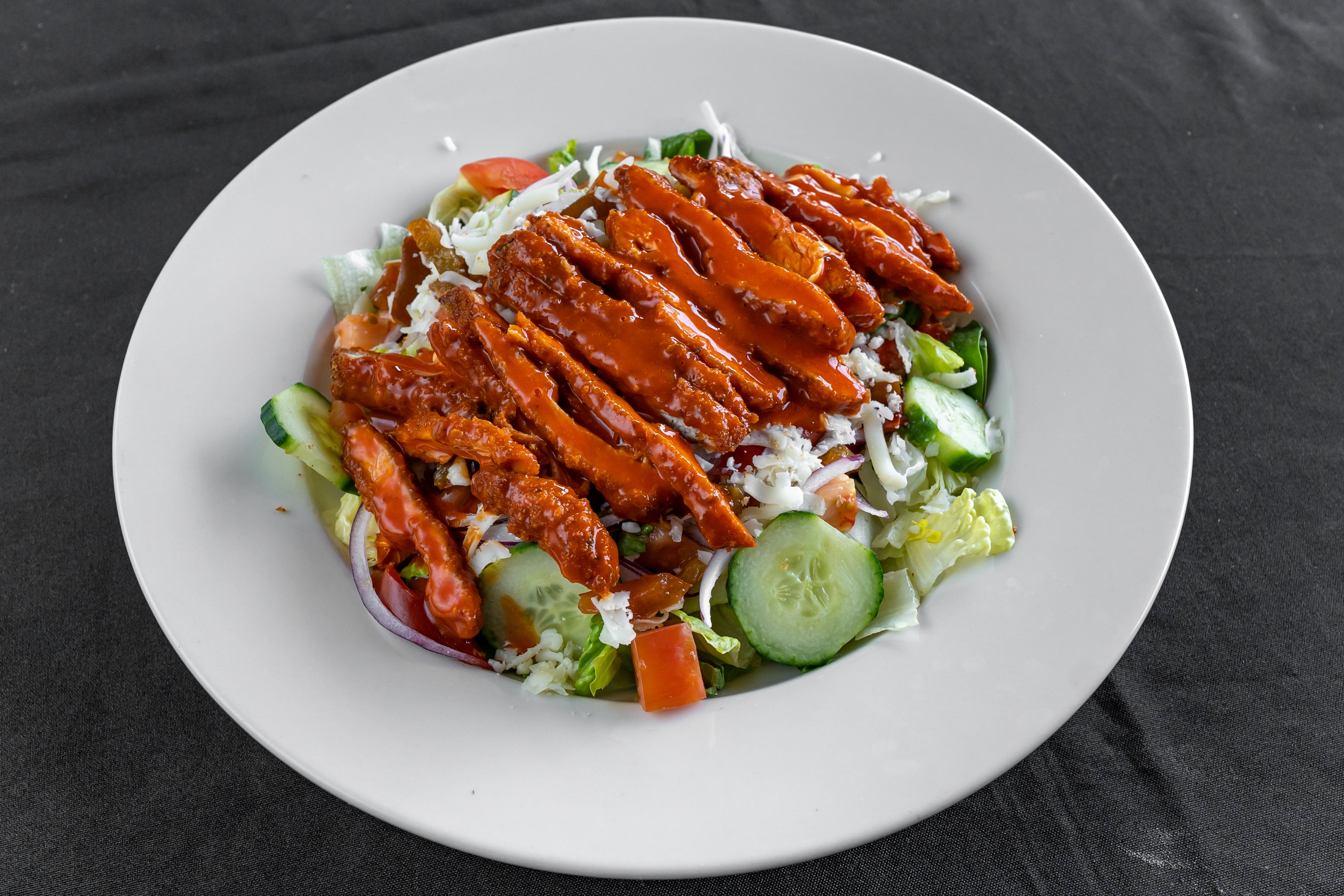 Order Buffalo Chicken Salad - Salad food online from Vito Pizza And Grill store, Spring City on bringmethat.com