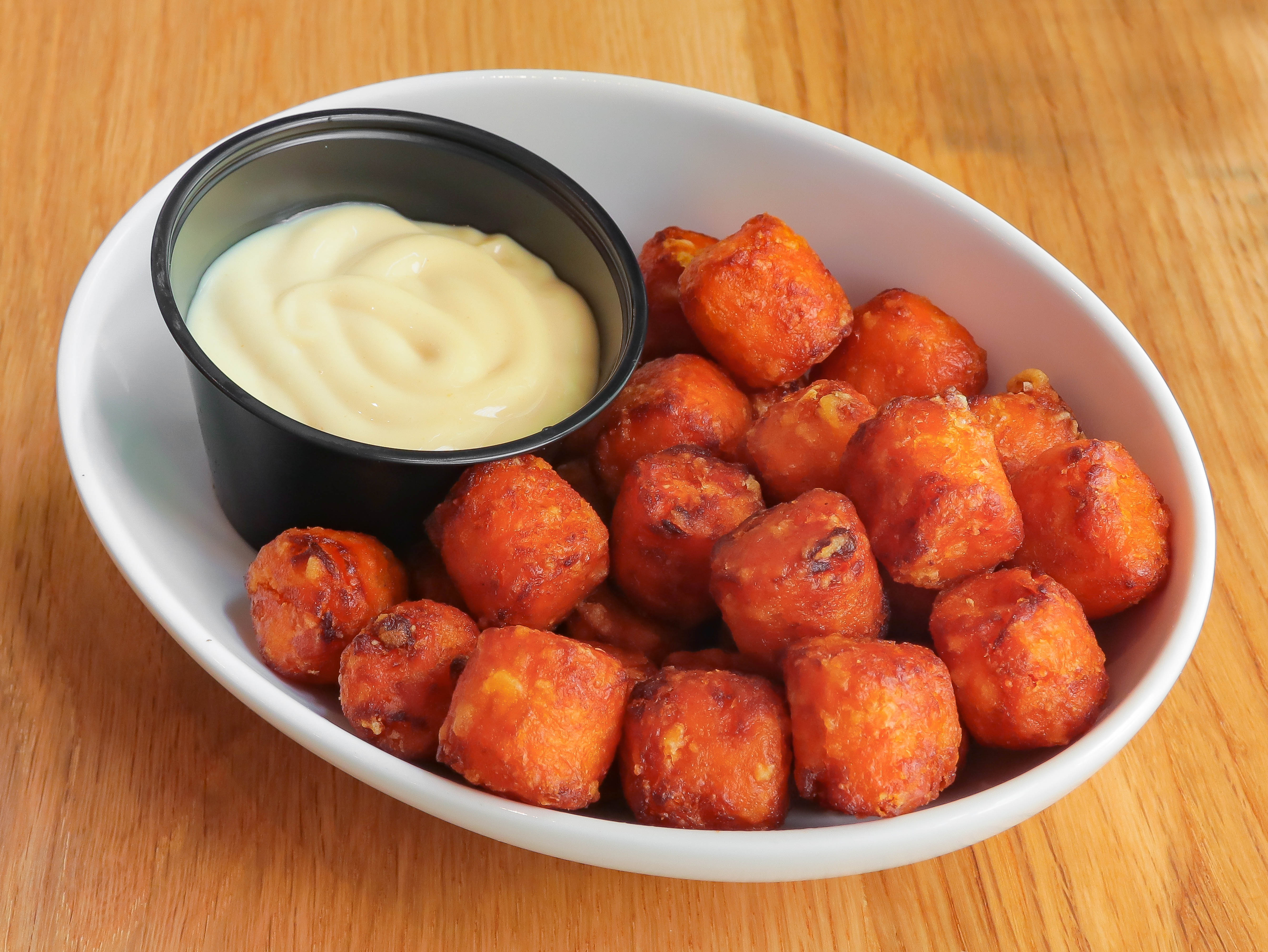 Order Sweet Potato Tots food online from The Wrap Shack On The Square store, Philadelphia on bringmethat.com