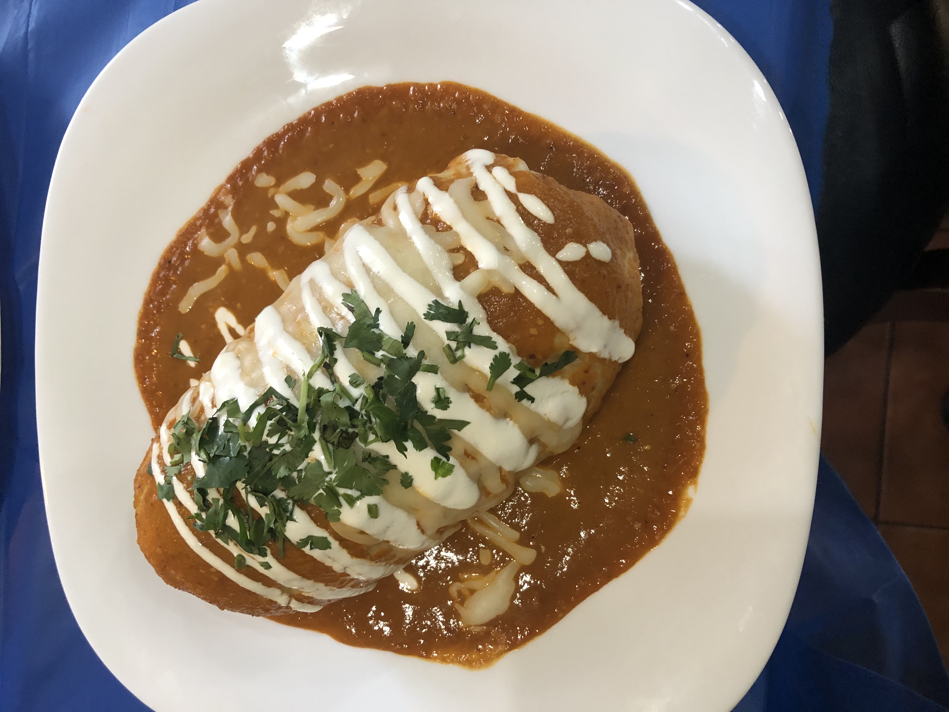 Order Wet Burrito food online from El paso mexican grill store, Brooklyn on bringmethat.com