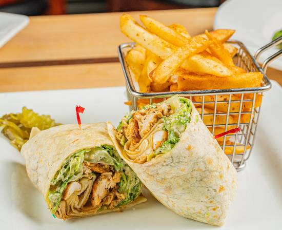 Order Chicken Caesar Wrap food online from Dodies New Orleans Seafood Cafe store, Dallas on bringmethat.com