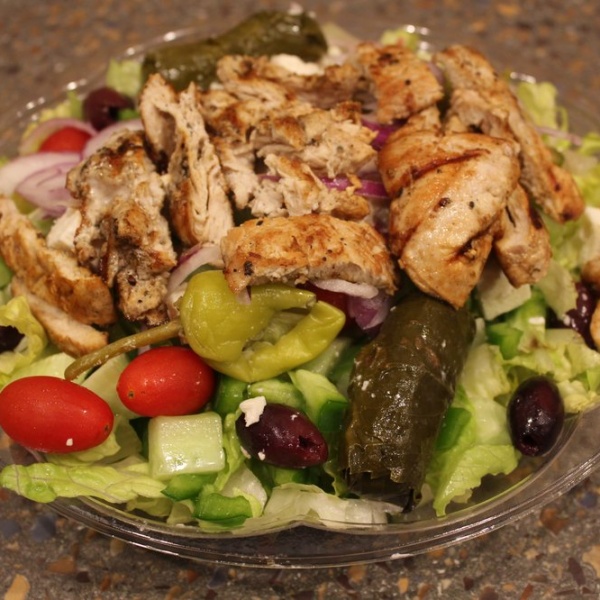 Order Greek Salad food online from Greek Cove Long Beach store, Long Beach on bringmethat.com