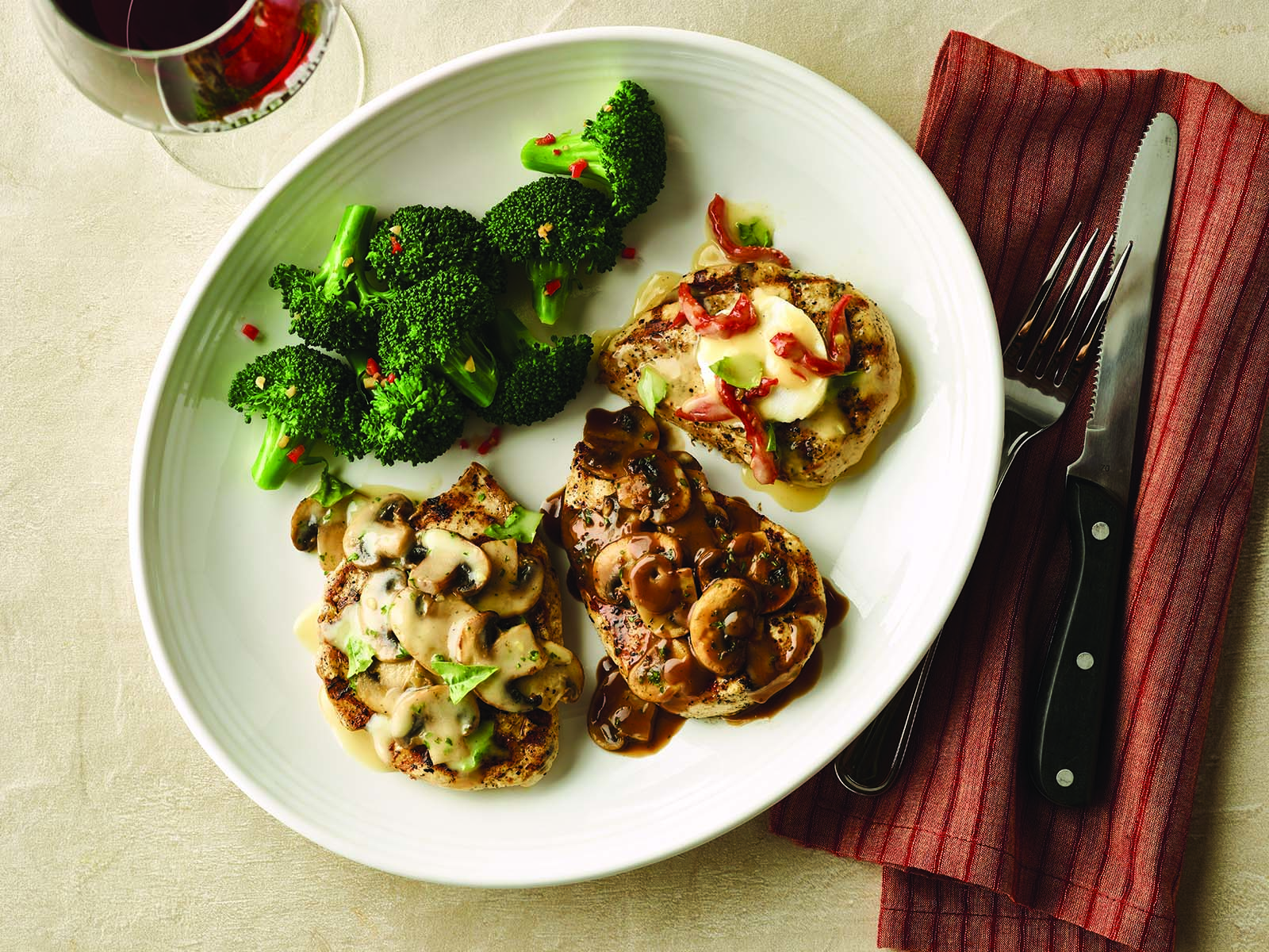 Order Chicken Trio food online from Carrabba's Italian Grill store, Scottsdale on bringmethat.com