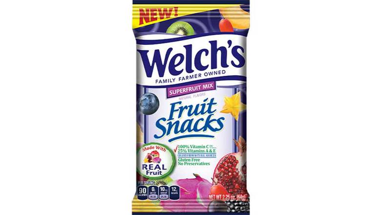 Order Welchs Fruit Snacks Superfruit food online from Trumbull Mobil store, Trumbull on bringmethat.com