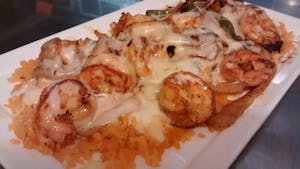 Order 78. Arroz con Camarones food online from La Tolteca store, Williamsburg on bringmethat.com