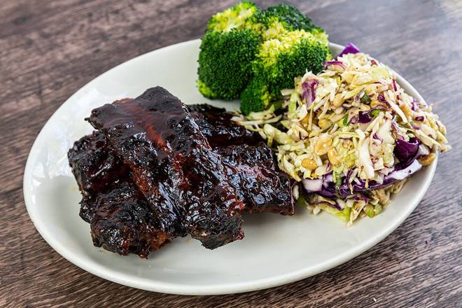 Order Beef Ribs 3 Bones food online from Wood Ranch BBQ & Grill store, Camarillo on bringmethat.com