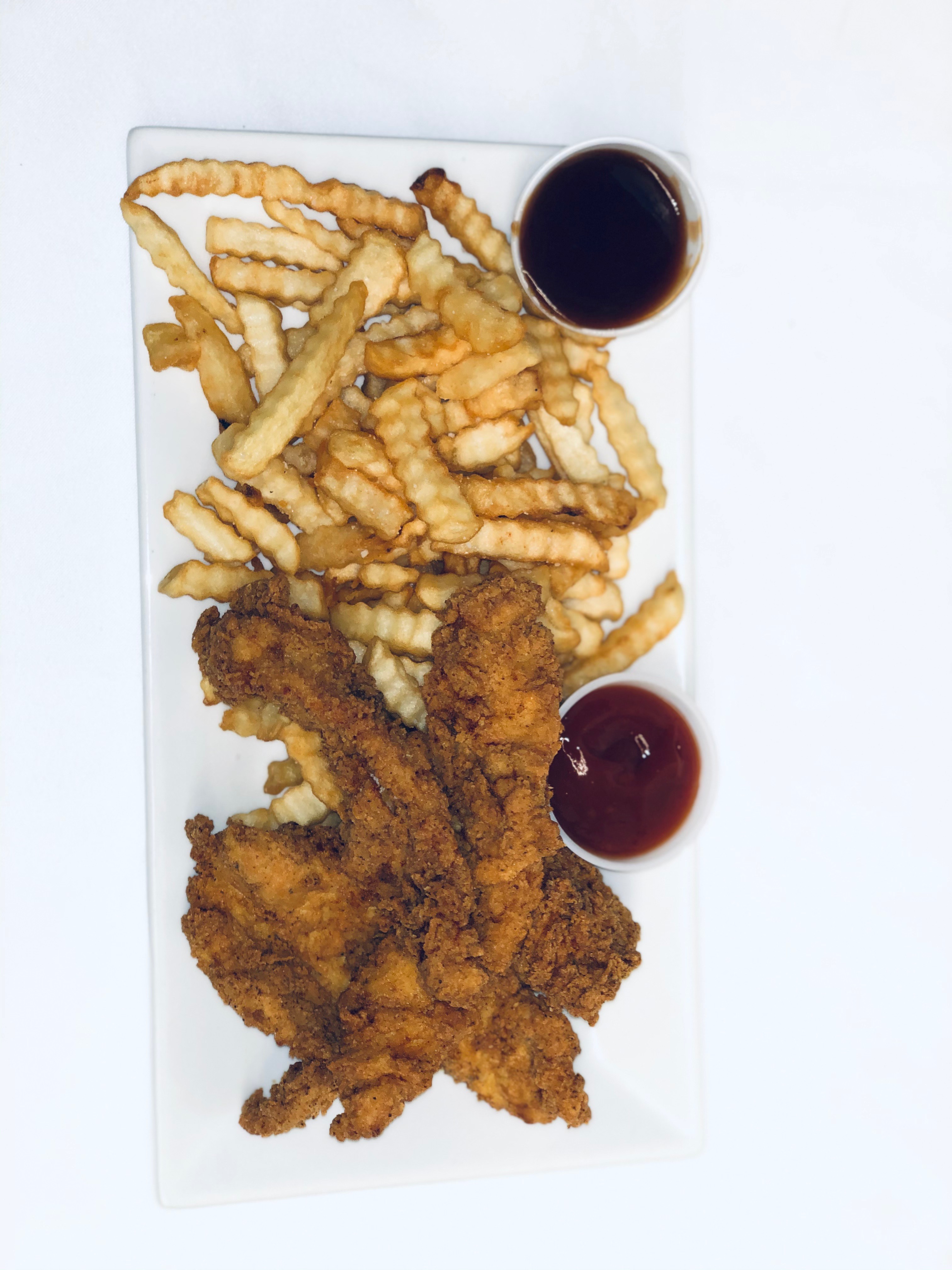 Order Chicken Fingers Plate food online from North Sea Tavern store, Southampton on bringmethat.com