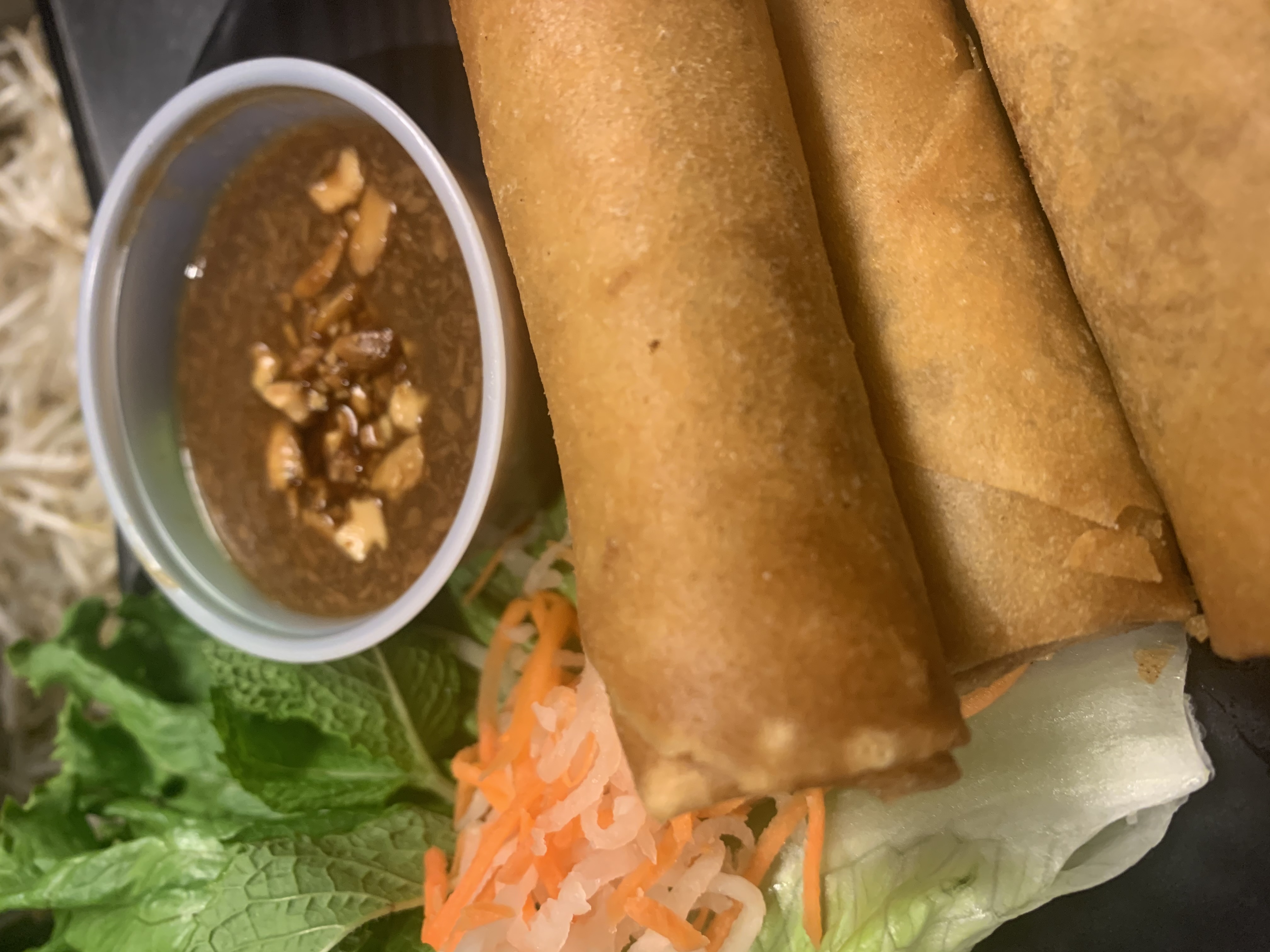 Order 2B. TOFU & VEGETABLES EGG ROLLS- CHA GIO CHAY food online from PT Pho Express store, Buckeye on bringmethat.com