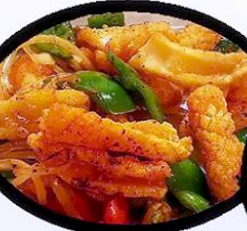 Order Salt and Pepper Squid food online from King Thai Restaurant store, Saint Paul on bringmethat.com