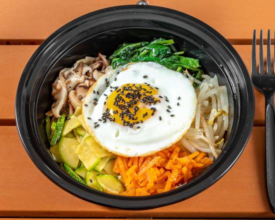 Order Bibimbap Veggie Bowl food online from Maddie Cafe &amp; Grill store, Garden Grove on bringmethat.com