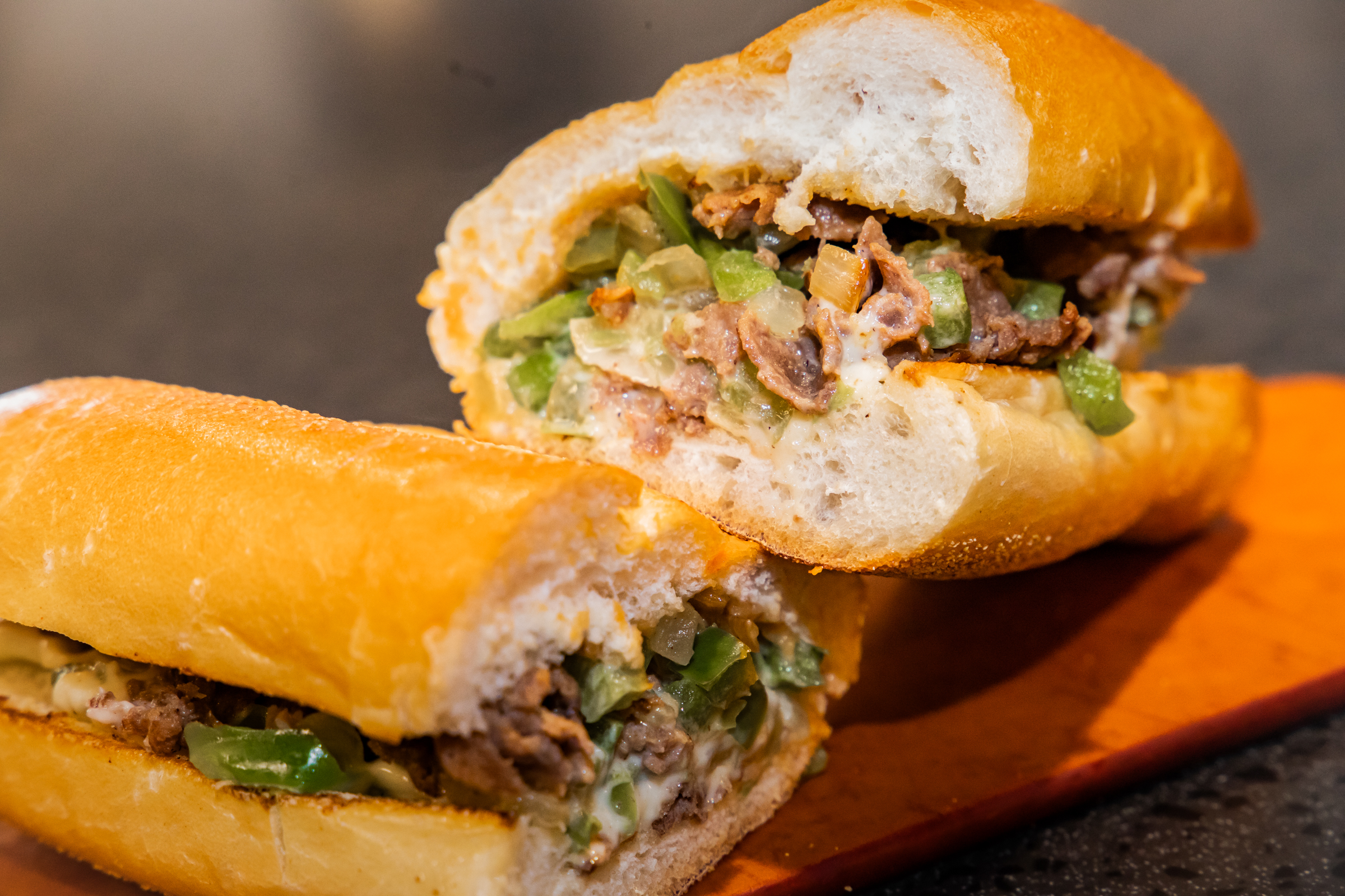Order Philly Cheesesteak food online from Zac's Burger store, Princeton Junction on bringmethat.com