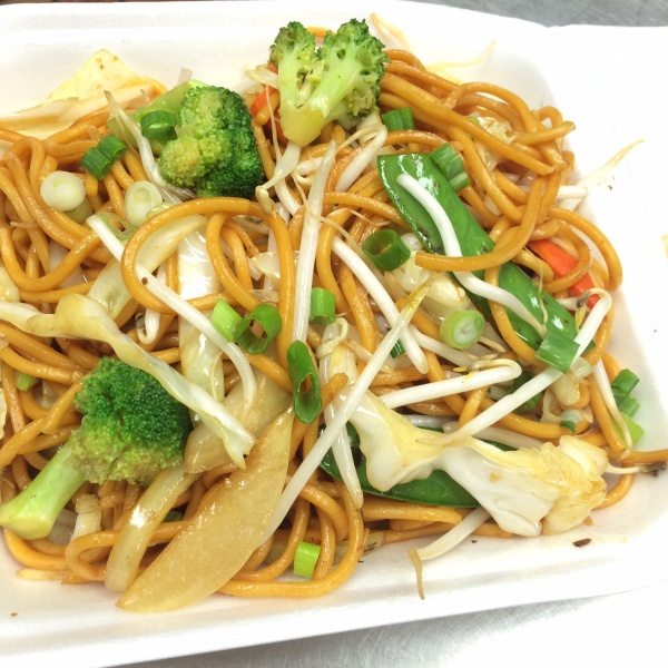 Order Veggies Chow Mein food online from WA WA Restaurant store, Long Beach on bringmethat.com
