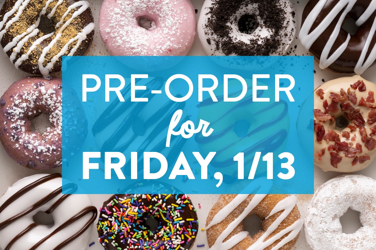 Order $12 Duck Dozen (Jan. 13th Only) food online from Duck Donuts store, Leawood on bringmethat.com