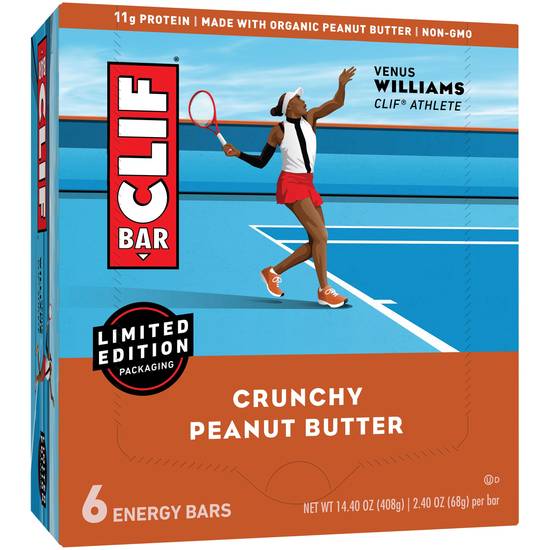 Order Clif Bar Energy Bars, 6 CT, Crunchy Peanut Butter food online from Cvs store, GREEN BAY on bringmethat.com