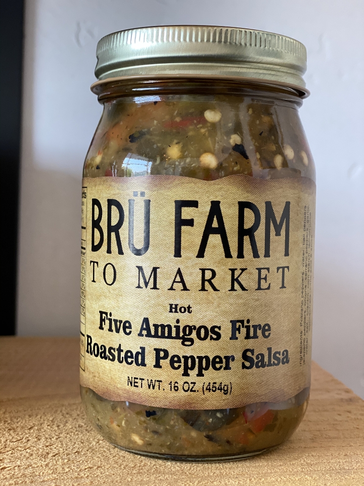 Order Salsa: Five Amigos (16oz) food online from Bru Grill & Market store, Lake Forest on bringmethat.com