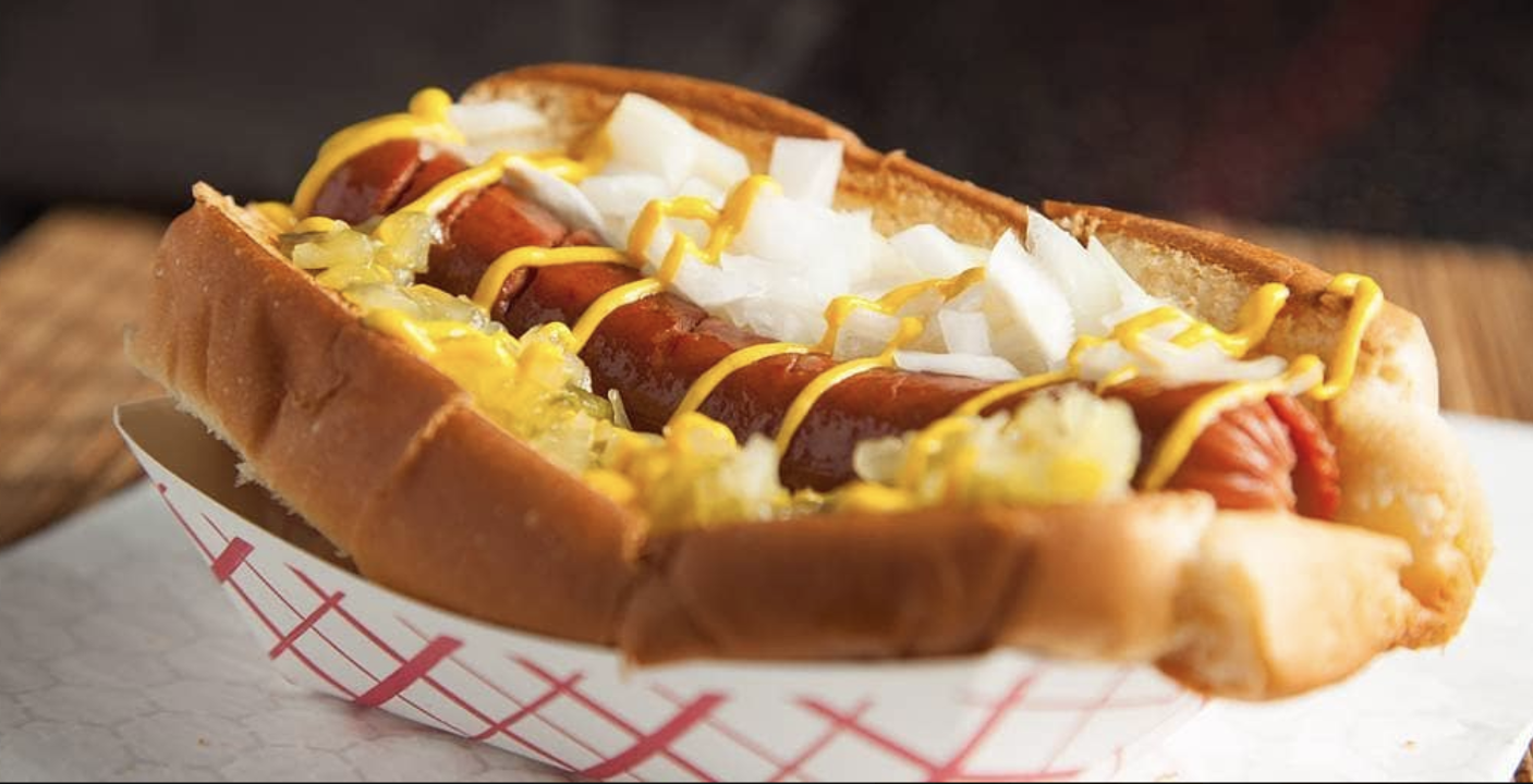 Order BACON Cheese Dog food online from All About Burger store, Arlington on bringmethat.com