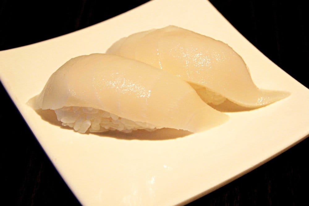 Order White Tuna food online from Rainbow Sushi store, Germantown on bringmethat.com