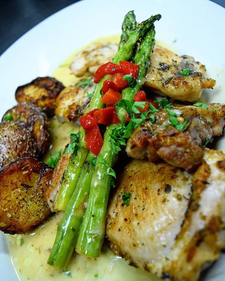 Order Herb Roasted Chicken food online from Bulerias tapas bar store, Chicago on bringmethat.com