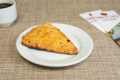 Order Black Currant Scone food online from Tomate Cafe store, Berkeley on bringmethat.com