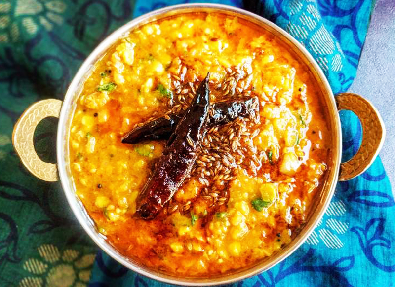 Order Dal Tadka (Add Rice, Naan, Puri in 1) food online from Biryani Pointe store, Lombard on bringmethat.com