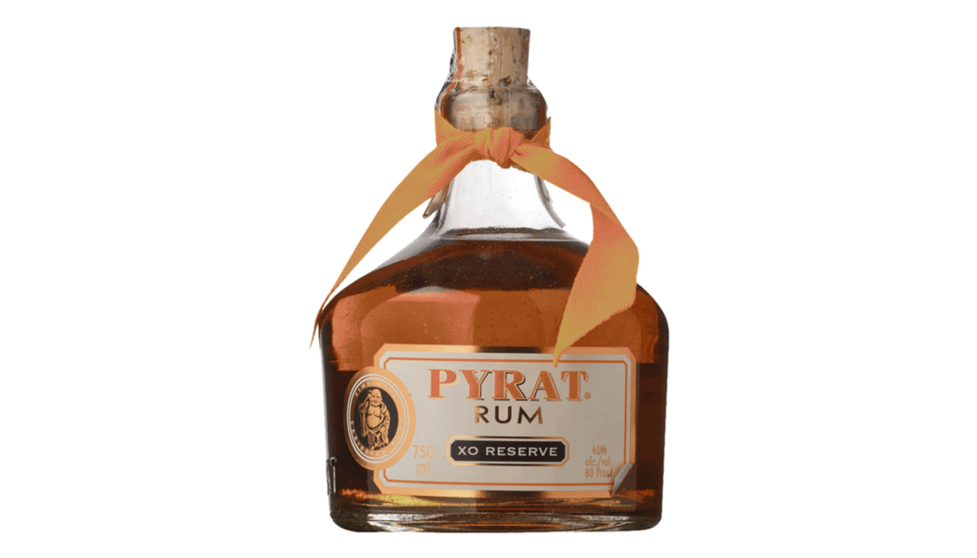 Order Pyrat XO Reserve Rum 375mL food online from Village Commons Liquor store, Camarillo on bringmethat.com