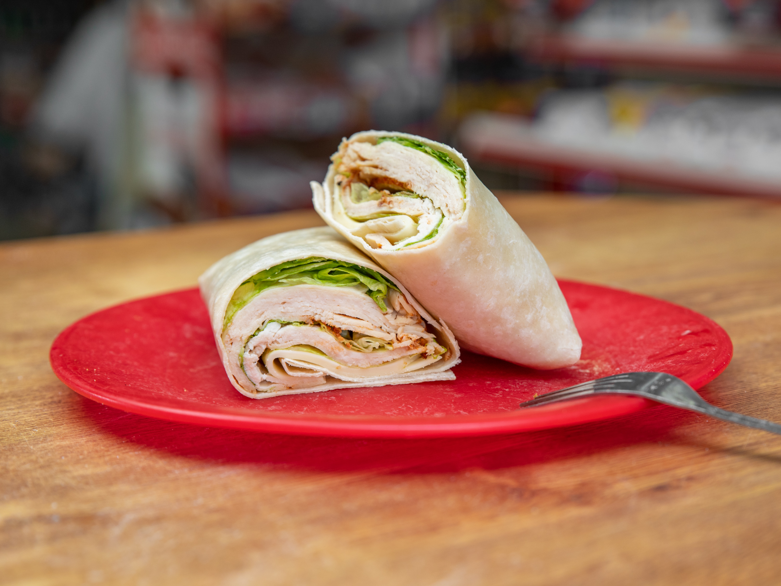 Order Buffalo Chicken Wrap food online from Krauszers Food Store store, Branford on bringmethat.com