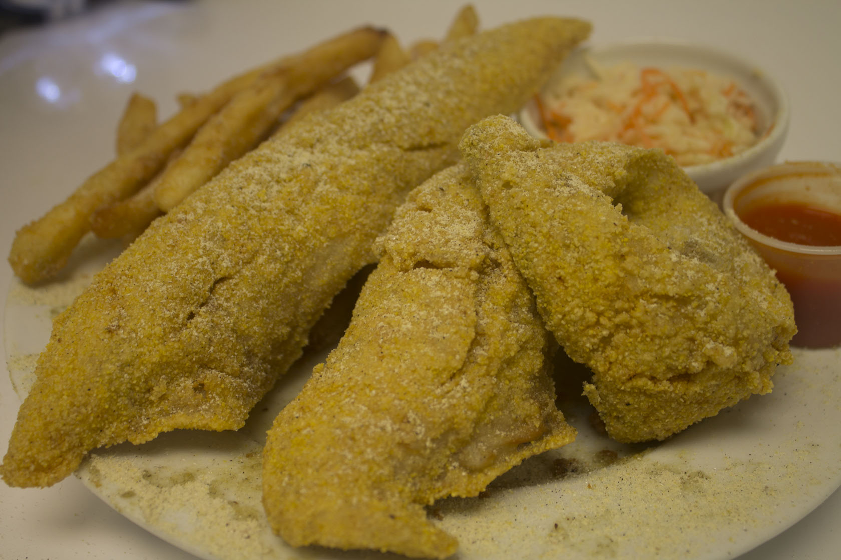 Order Whiting Dinner food online from Hook Fish & Chicken store, Pittsburgh on bringmethat.com
