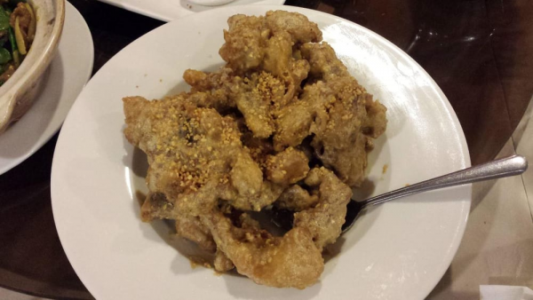 Order G6. Salted Egg Pork Chops food online from Joyful House store, Castro Valley on bringmethat.com