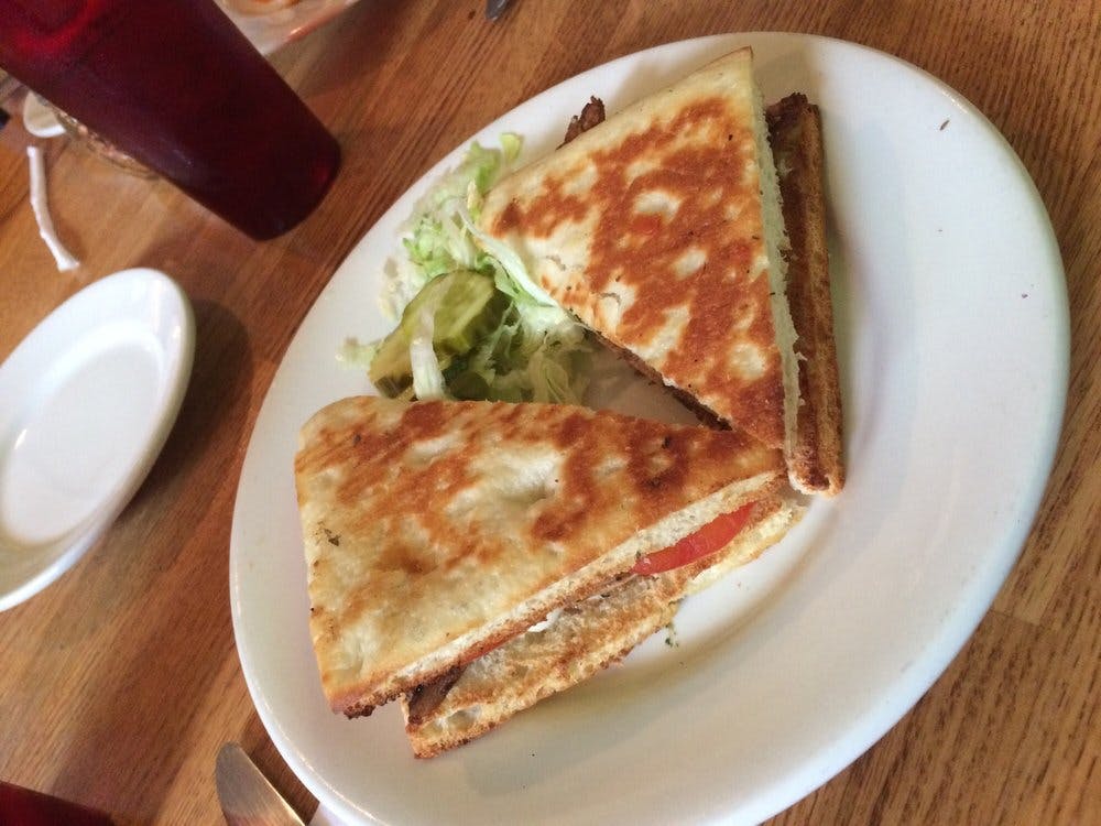 Order Tuscan Panini - Panini food online from The Pizza Pub Restaurant store, Ironia on bringmethat.com