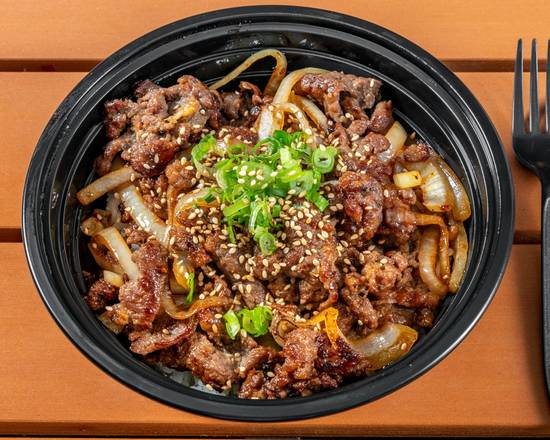 Order Beef Bulgogi Bowl food online from Maddie Cafe &amp; Grill store, Garden Grove on bringmethat.com