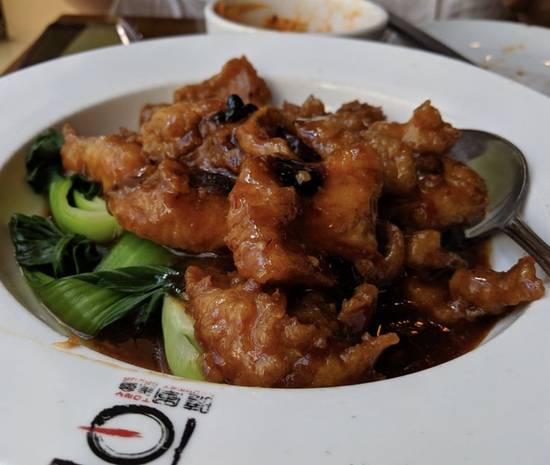 Order Sole Fish Fillet Black Bean Sauce food online from Lao Sze Chuan store, Downers Grove on bringmethat.com