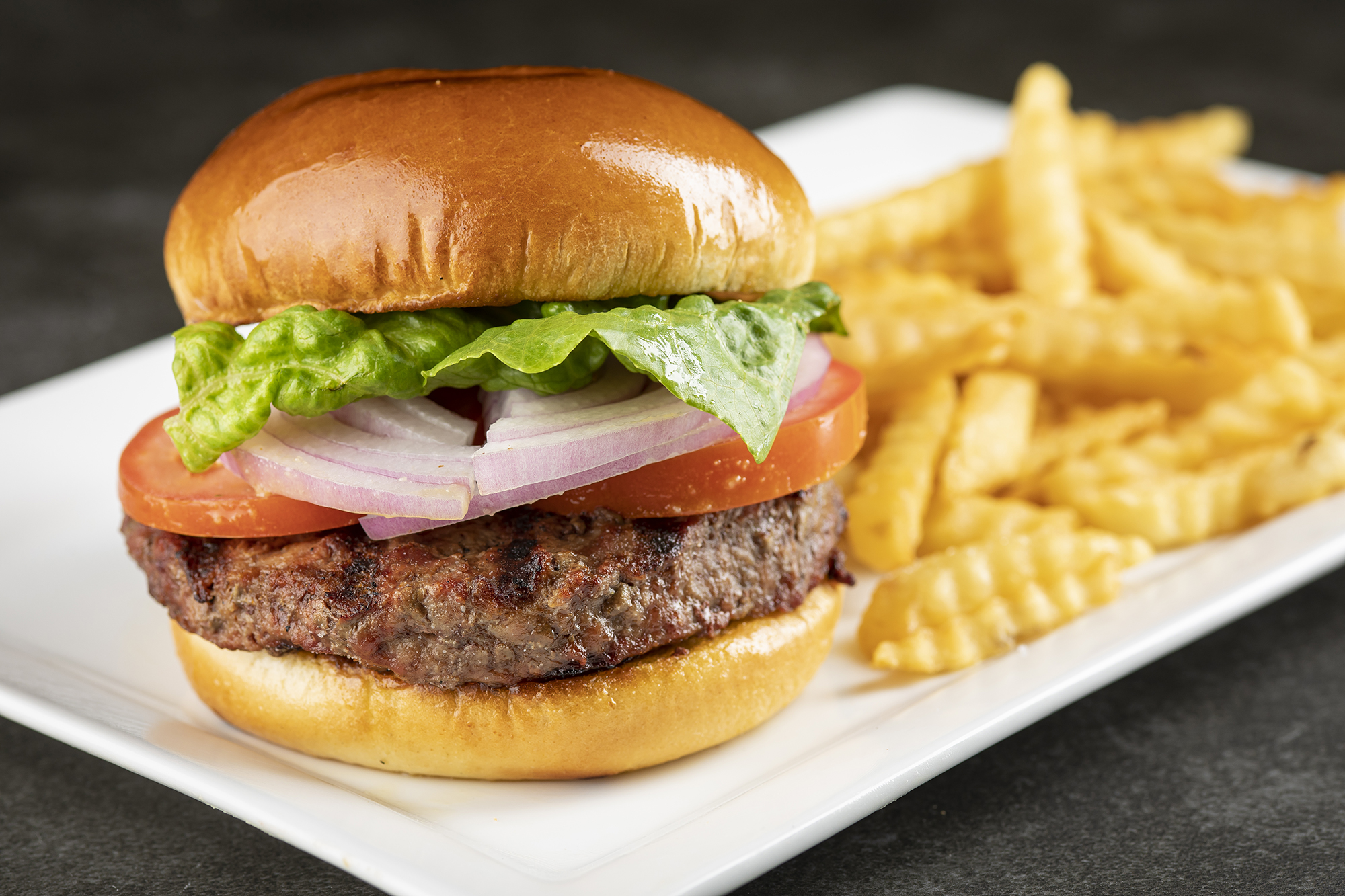 Order 1/2 Pound Burger food online from Papa Saverios Pizzeria store, West Chicago on bringmethat.com