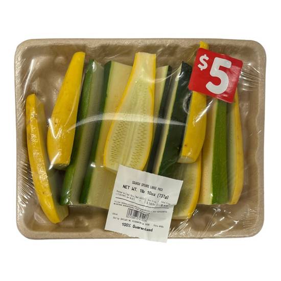Order Squash Spears Large Pack (26 oz) food online from Safeway store, Turlock on bringmethat.com