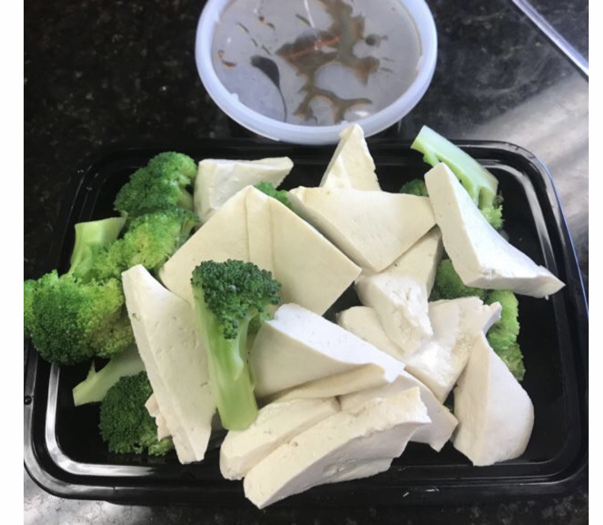 Order D11. Steam Bean Curd with Broccoli 水煮芥兰豆腐 food online from China Star store, Blue Bell on bringmethat.com