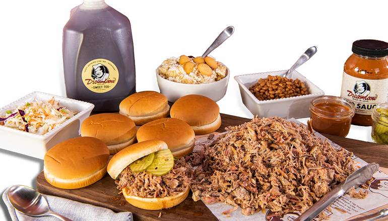 Order FAMILY DINNER food online from Dreamland Bbq store, Roswell on bringmethat.com